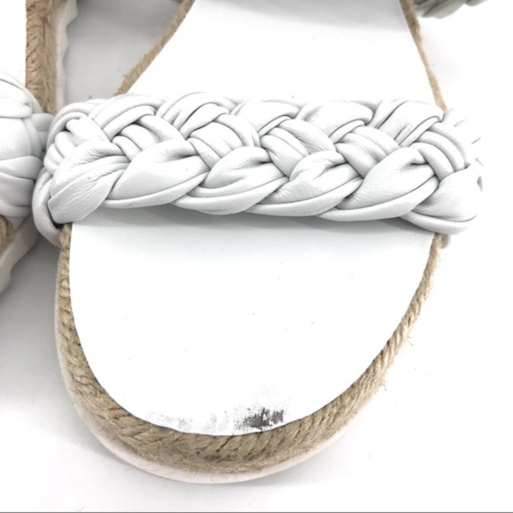 Marc Fisher White Jaimee Espadrille Slide Sandal - image 3